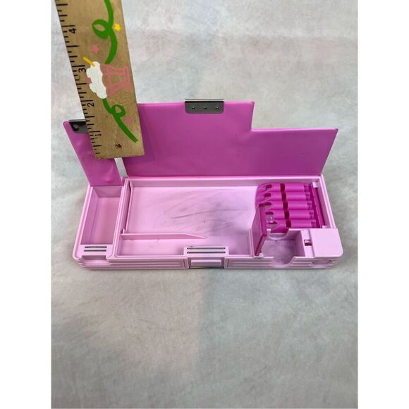 Vintage Y2K Hello Kitty Pencil Case Trinket Box Hidden Compartments Puffy Push B - Picture 8 of 10